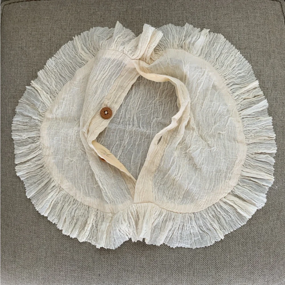 Throw Pillow Sham Cover Cream Boho Shabby Chic Farmhouse Home Decor